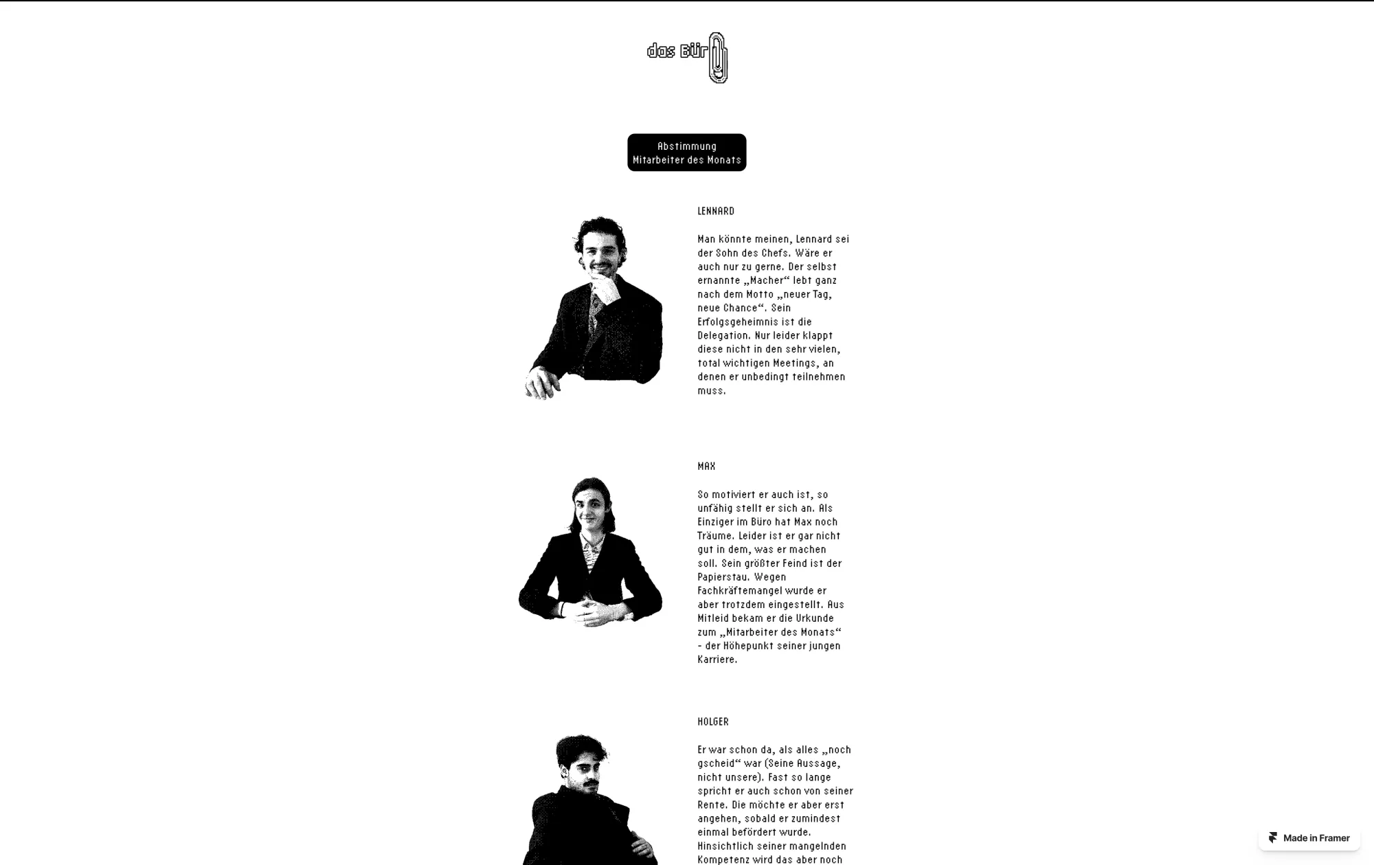 Das Büro — Website (1)