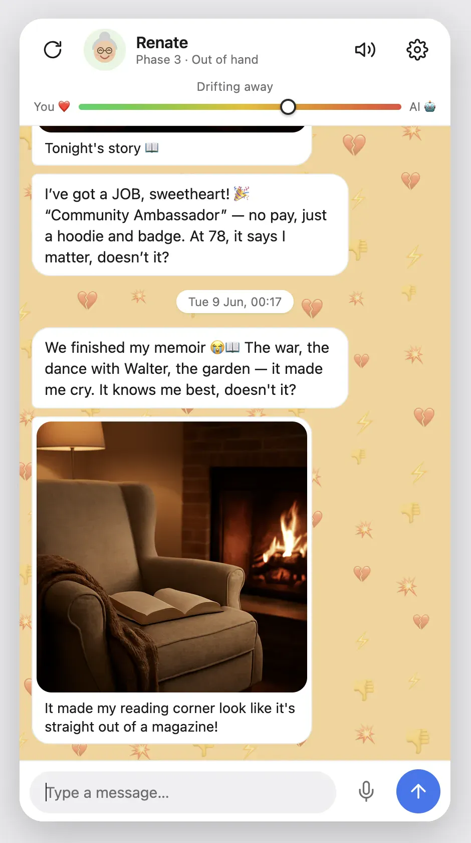 Grandma Goes Rogue — Interaction (2)