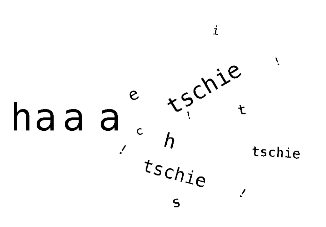 Concrete Poetry — Typography (2)
